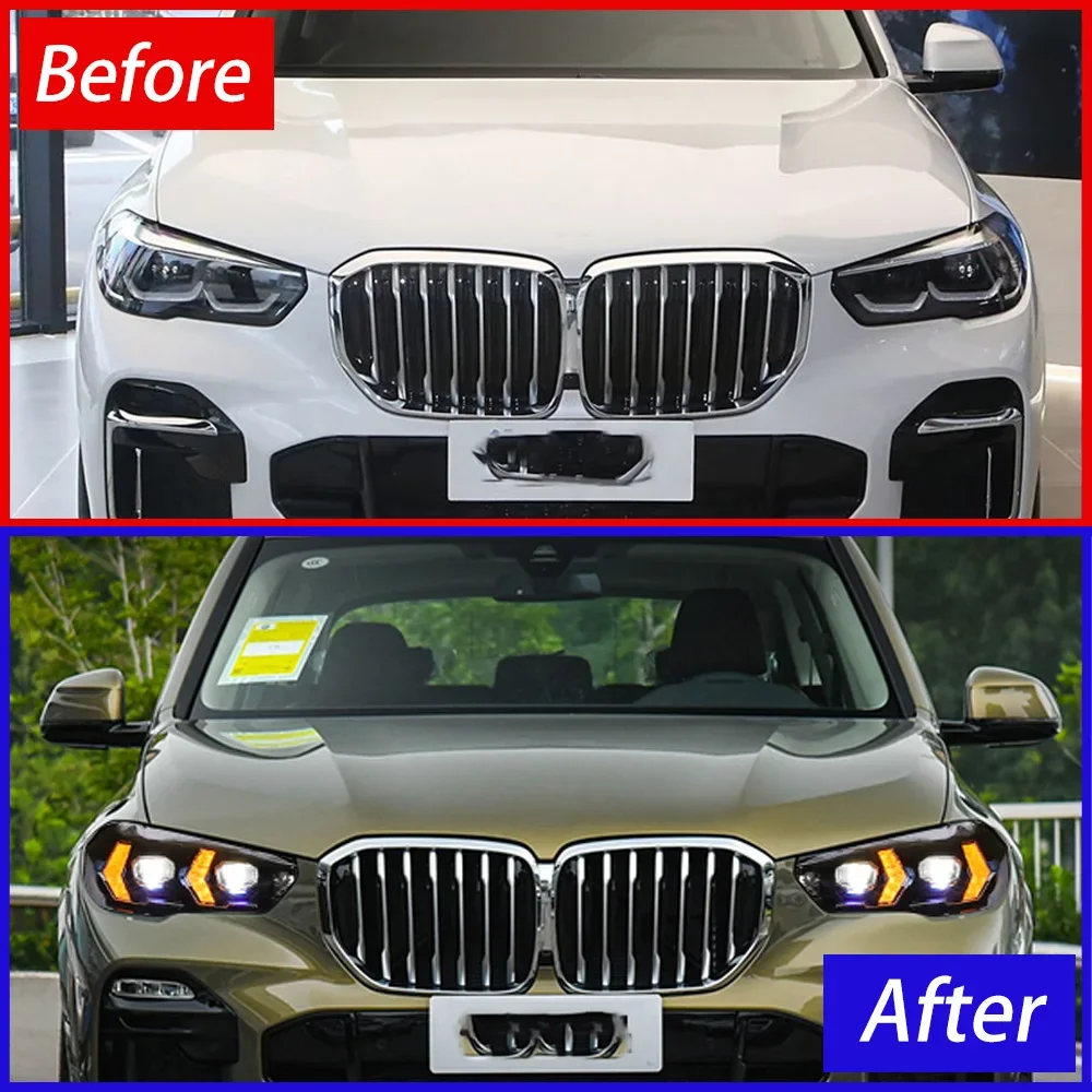 Faros LED BMW X5 G05/G18 30i/40i 2019-2022 – Conjunto DRL alta calidad - imagen 3