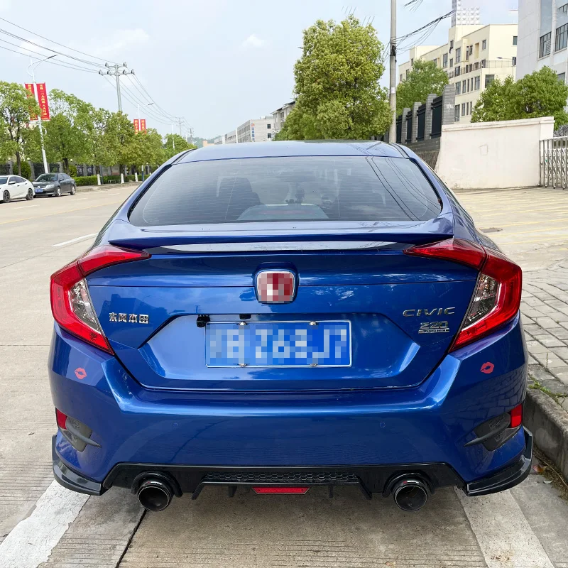 Alerón trasero Honda Civic X 2016-2022 ABS para maletero - imagen 2