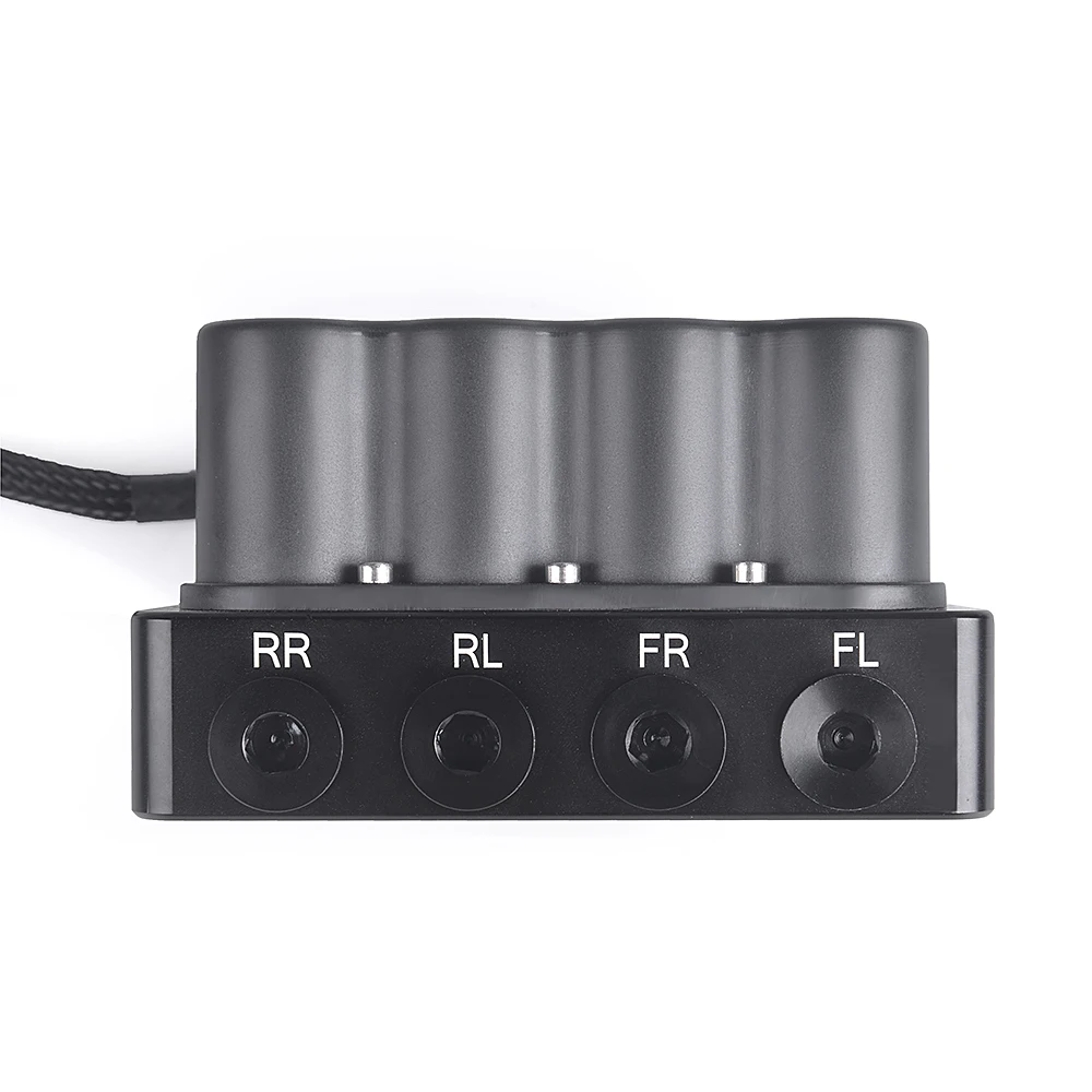 Válvula colectora de bloque de válvula impermeable para suspensión neumática Universal de 12v 1/4 o 3/8npt - imagen 2