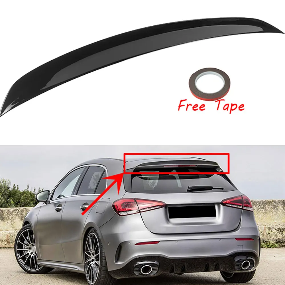 Alerón de techo trasero ABS carbono para Mercedes W177 2019-2024 - imagen 2