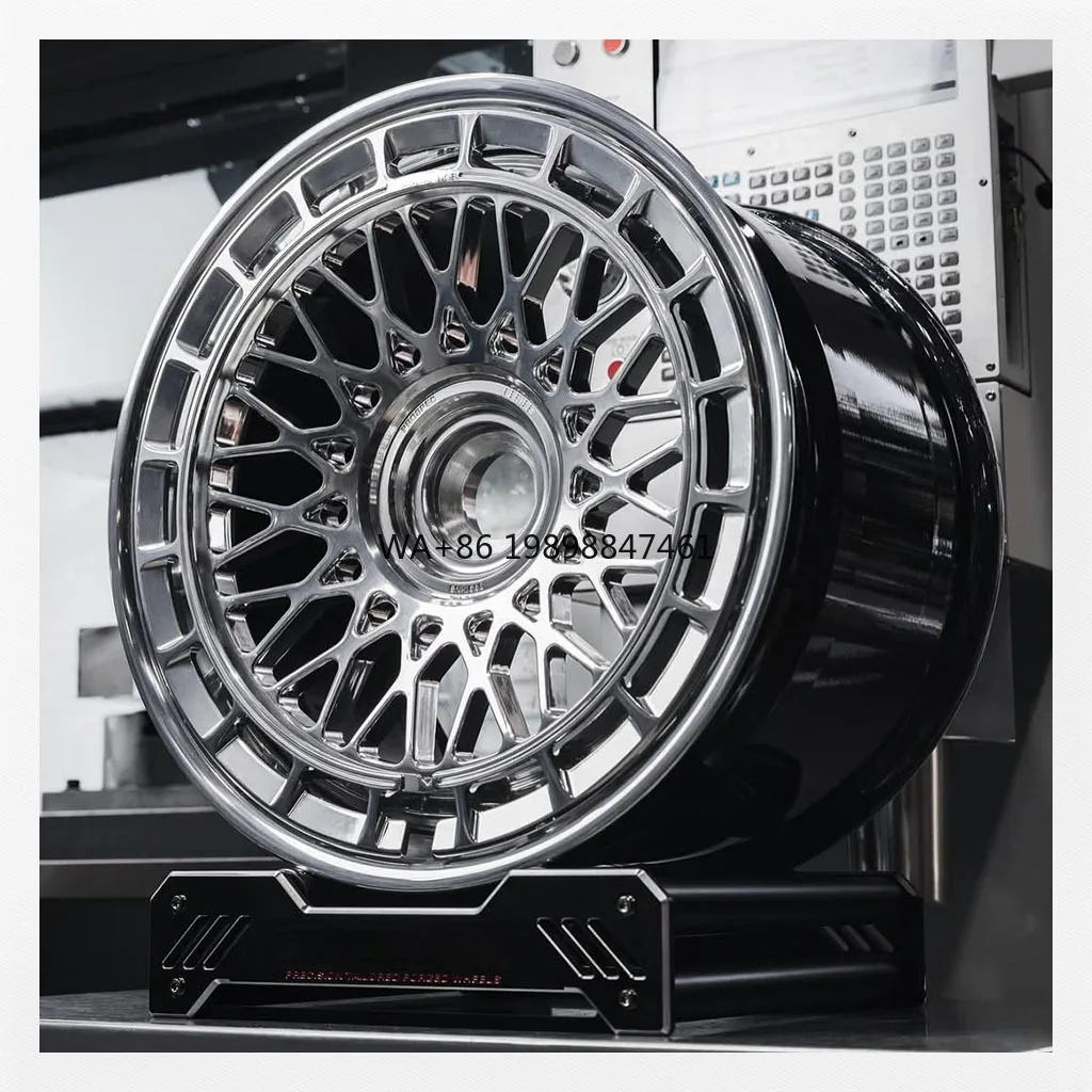 Llanta forjada monobloque pulida 5x114,3 para Chevrolet C8 Corvette