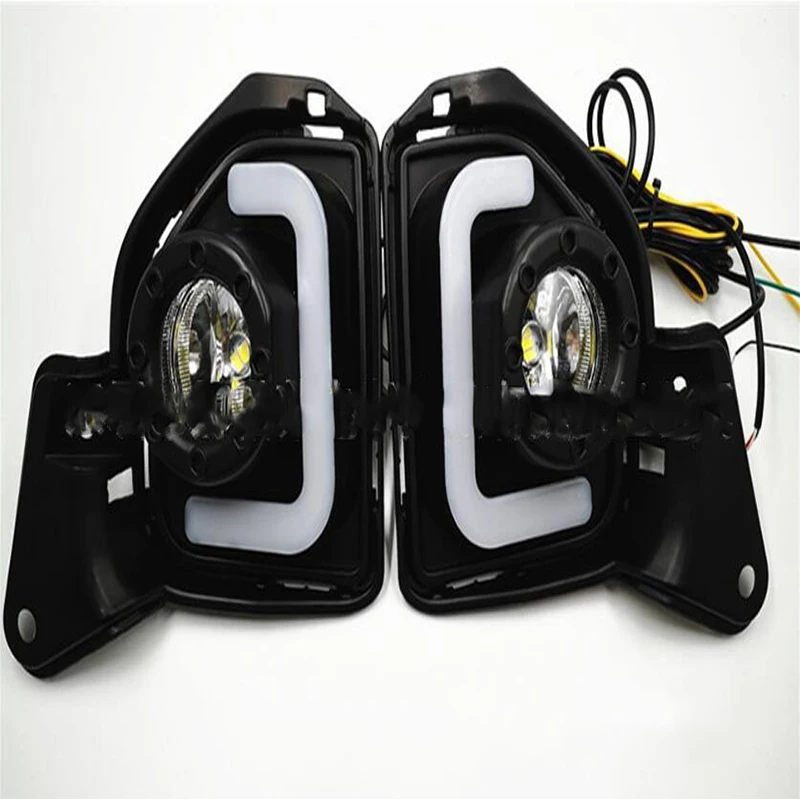 Toyota Hiace Luz diurna LED DRL con giro amarillo impermeable - imagen 3