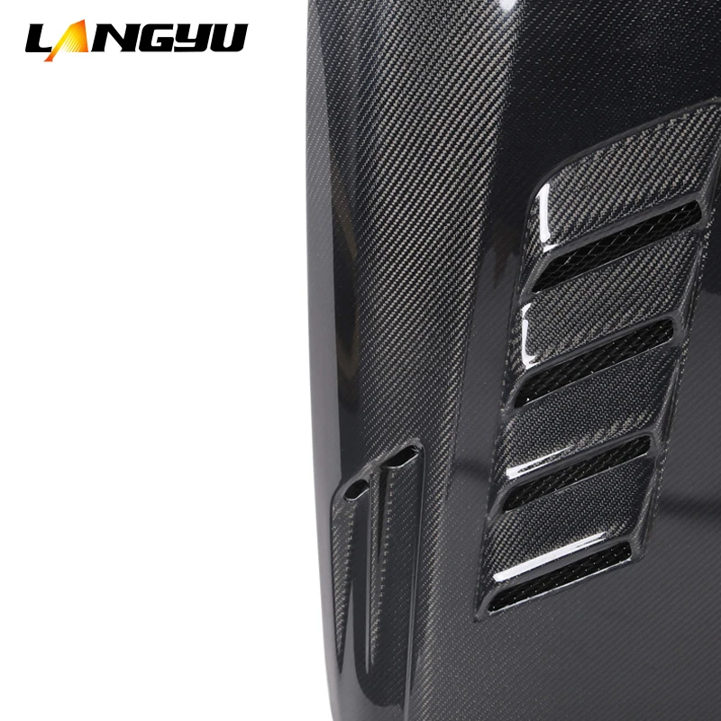 2013-2018 accesorios exteriores de coche capó de fibra de carbono estilo Vorsteine para capó de motor mercedes-benz Clase A W176 - imagen 5