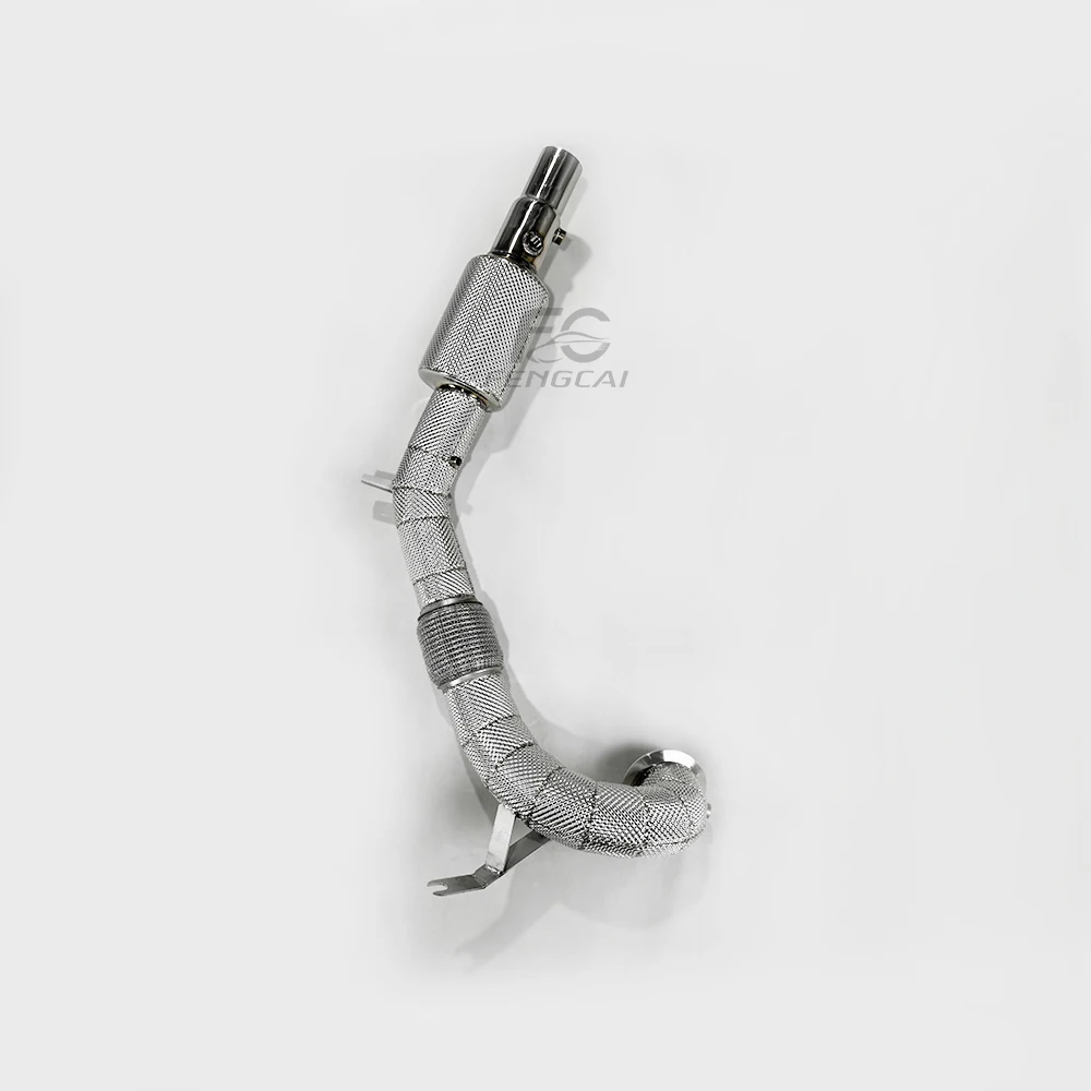 Bajante de alto rendimiento acero inoxidable VW Golf 8R MK8 2.0 T - imagen 2