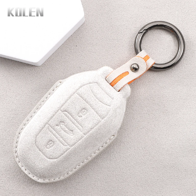 Funda cuero llave Peugeot 308 3008 5008 Citroen C4 DS - imagen 2