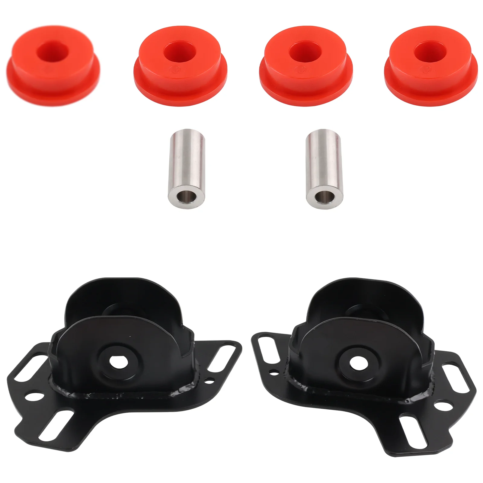 Conjunto orientado a montaje del brazo trasero