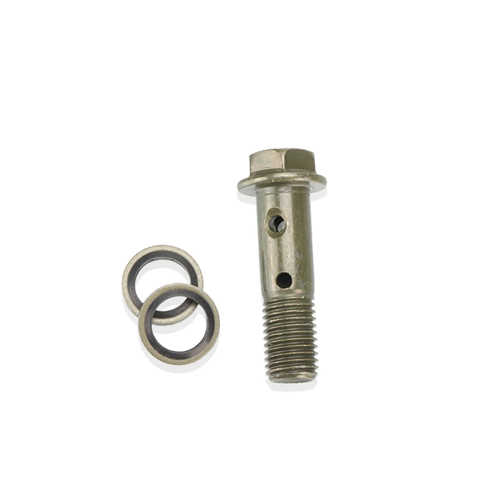 Tornillo banjo M10x1,25 para freno hidráulico de motocicleta - imagen 4