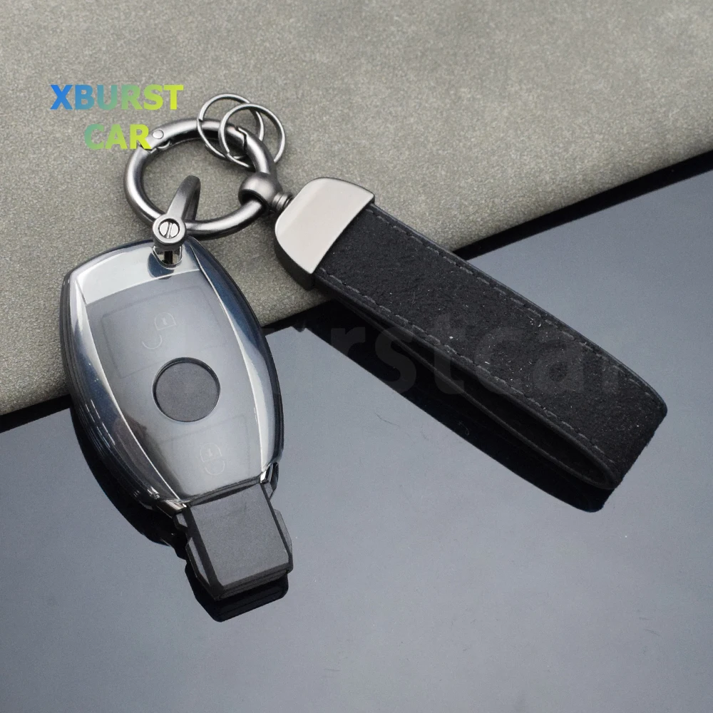 Funda TPU transparente para llave Mercedes Clase A y B y GLA y C