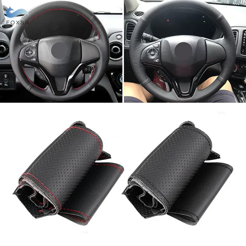 Funda de cuero para volante Honda Jazz, Fit y HR-V 2014-2017