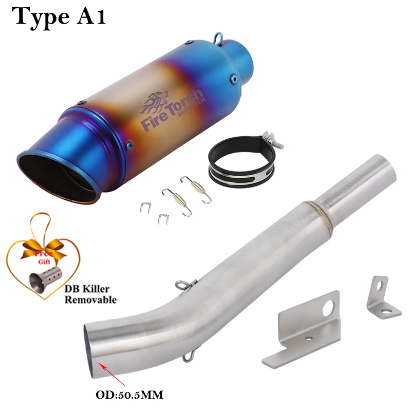 Escape con silenciador para Bajaj NS160, NS200, RS200 y Dominar 400 - imagen 3