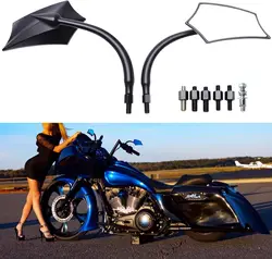 Espejos retrovisores para moto 8/10 mm – Cruiser, Chopper y Scooter