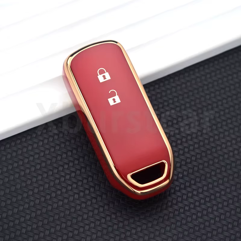 Carcasa de TPU para mando Honda con botones en relieve