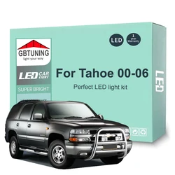 Kit bombillas LED Canbus interior y maletero Chevrolet Tahoe 2000-2006