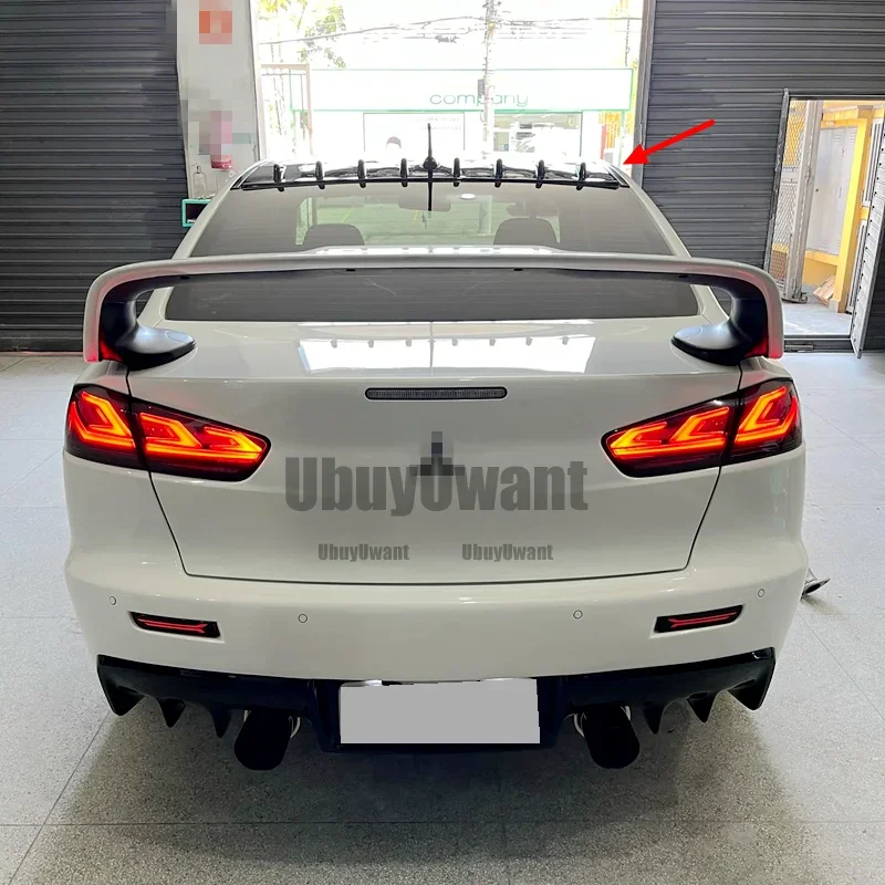 Alerón de techo en ABS para Mitsubishi Lancer EX 2009-2016 UBUYUWANT