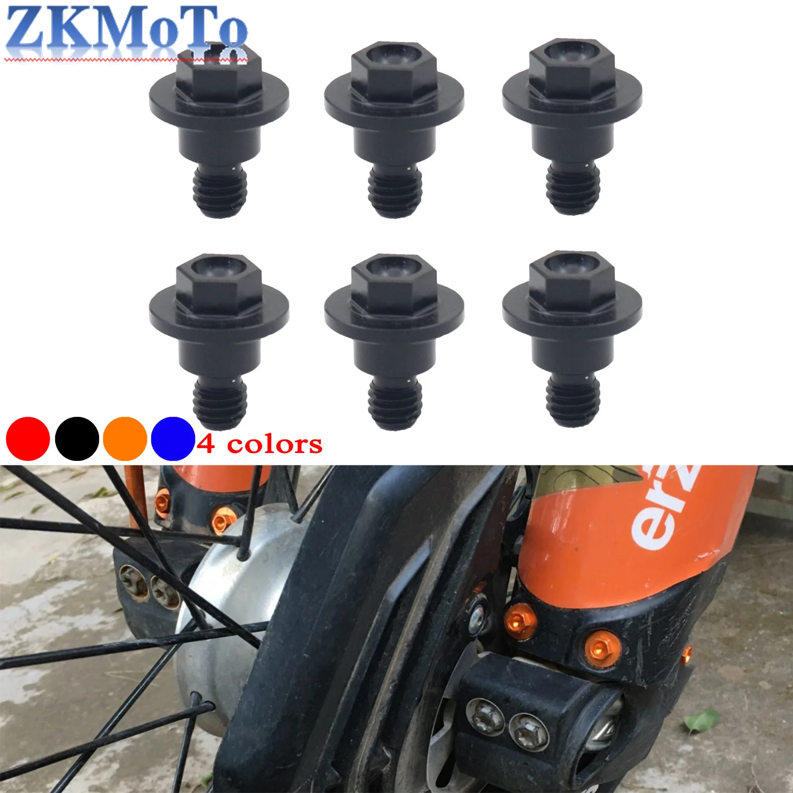 Tornillo perno protector horquilla delantera Yamaha YZ125