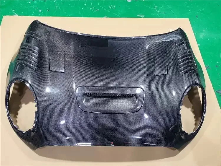 Capó de fibra de carbono real tipo AG para MINI Cooper R55-R58 - imagen 4