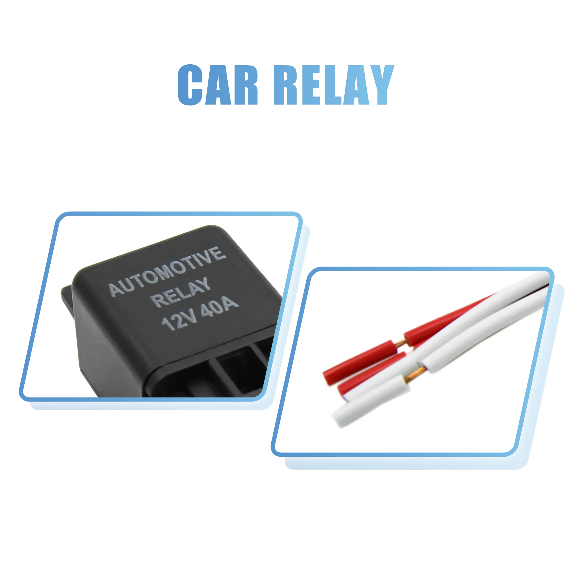 Relé Automotriz 4 Pines X Autohaux 12V 40A SPST para Vehículos - imagen 5