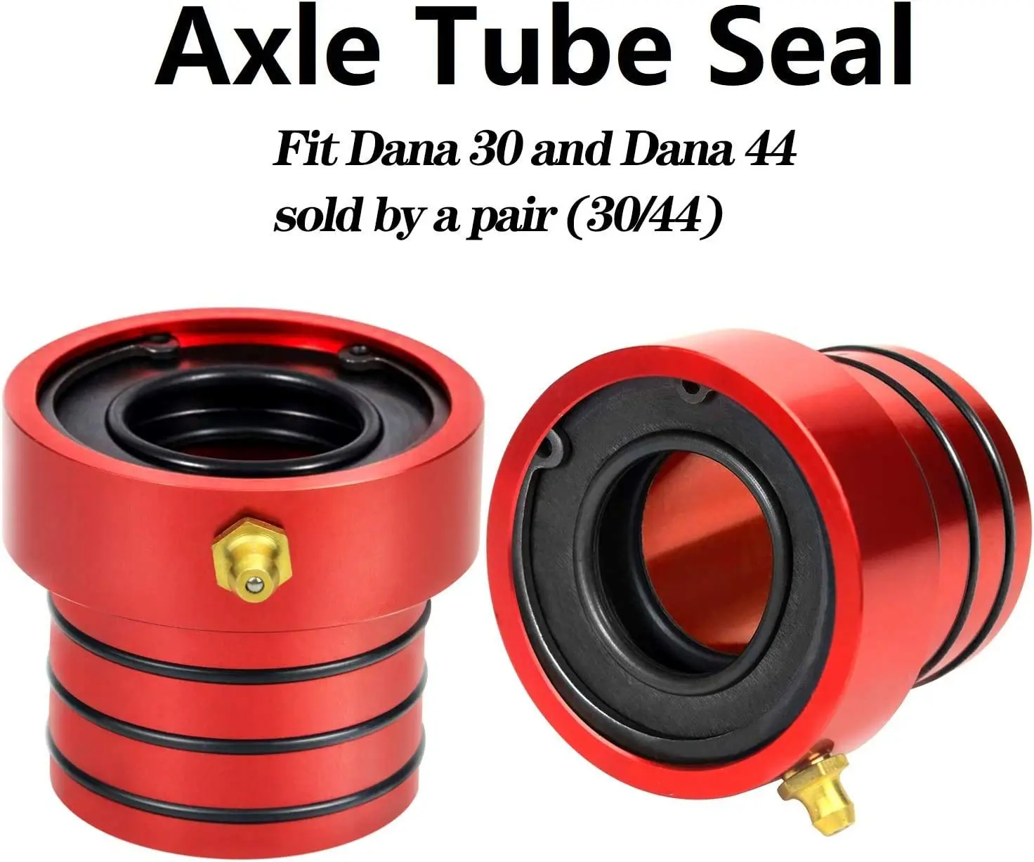 Sello de tubo delantero de aluminio para Jeep Cherokee y Wrangler