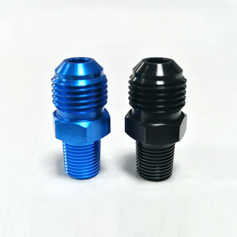 Adaptador AN6 a 1/8 NPT de aluminio para aceite y combustible - imagen 3