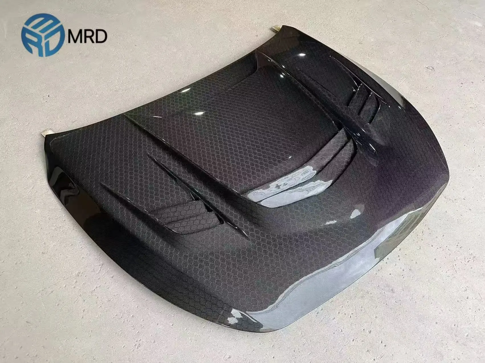 MRD Capó de carbono Demon Style V5 para Infiniti Q50 Q60 - imagen 2