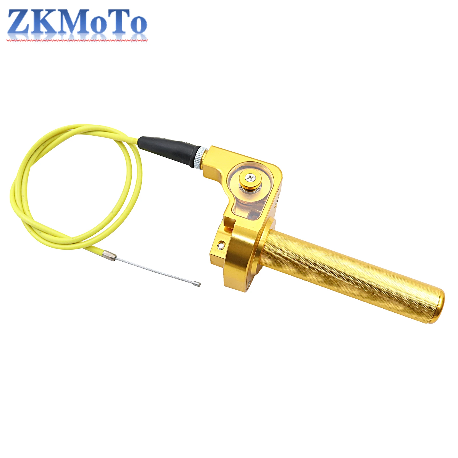 Puño acelerador CNC universal 7/8" con cable 1200 mm para ATV y moto - imagen 2