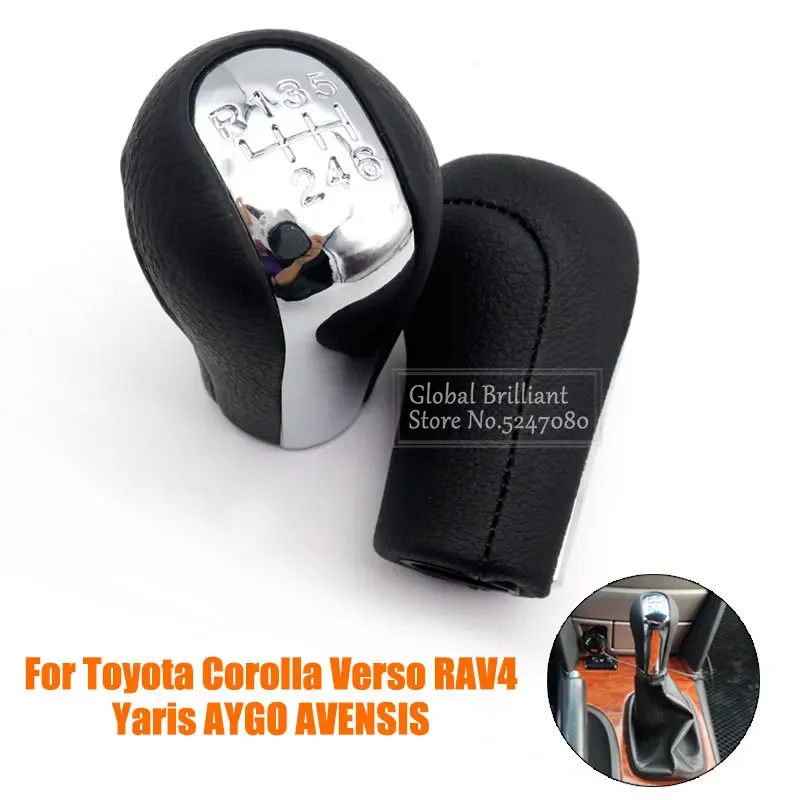 Pomo de cambio manual de 5/6 velocidades para Toyota Corolla, Yaris y RAV4 - imagen 2