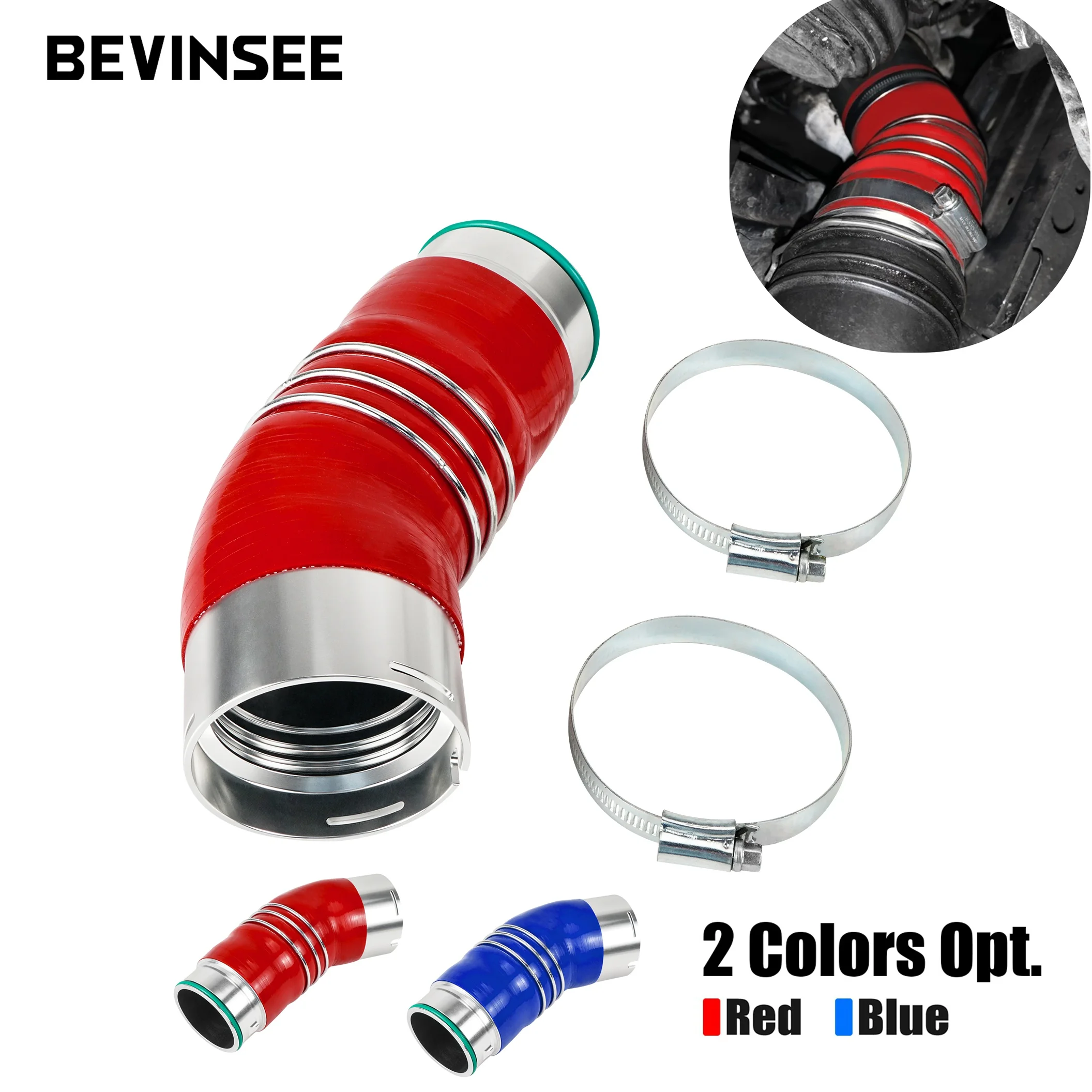 Manguera de refuerzo BEVINSEE para BMW E90 E91 E92 2005-2013