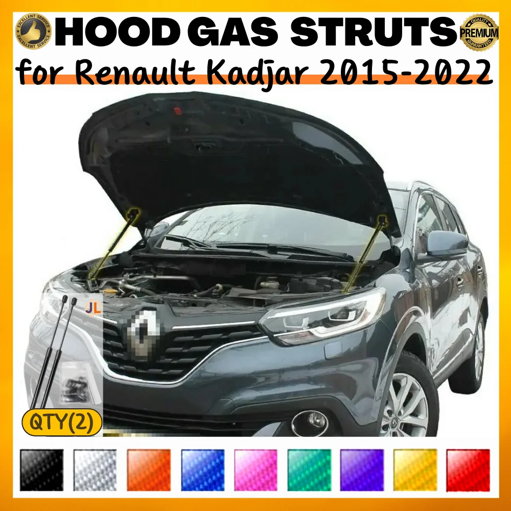 Puntales capó amortiguadores gas Renault Kadjar 2015-2022