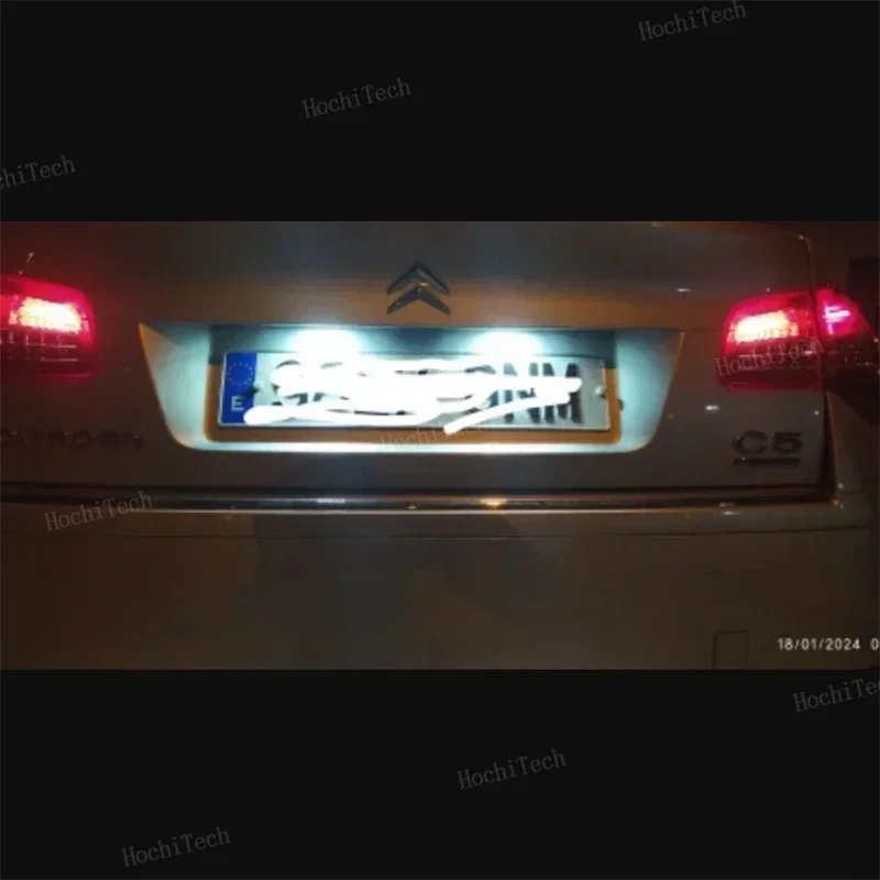 Lámpara matrícula LED sin error para Peugeot y Citroën blanco 6500K - imagen 3