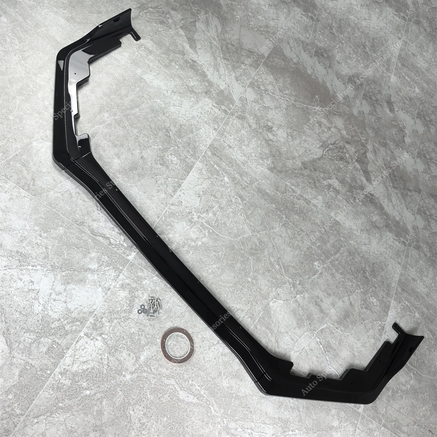 Labio paragolpes delantero ABS negro brillo Subaru WRX STI VA 2018-2021 - imagen 5
