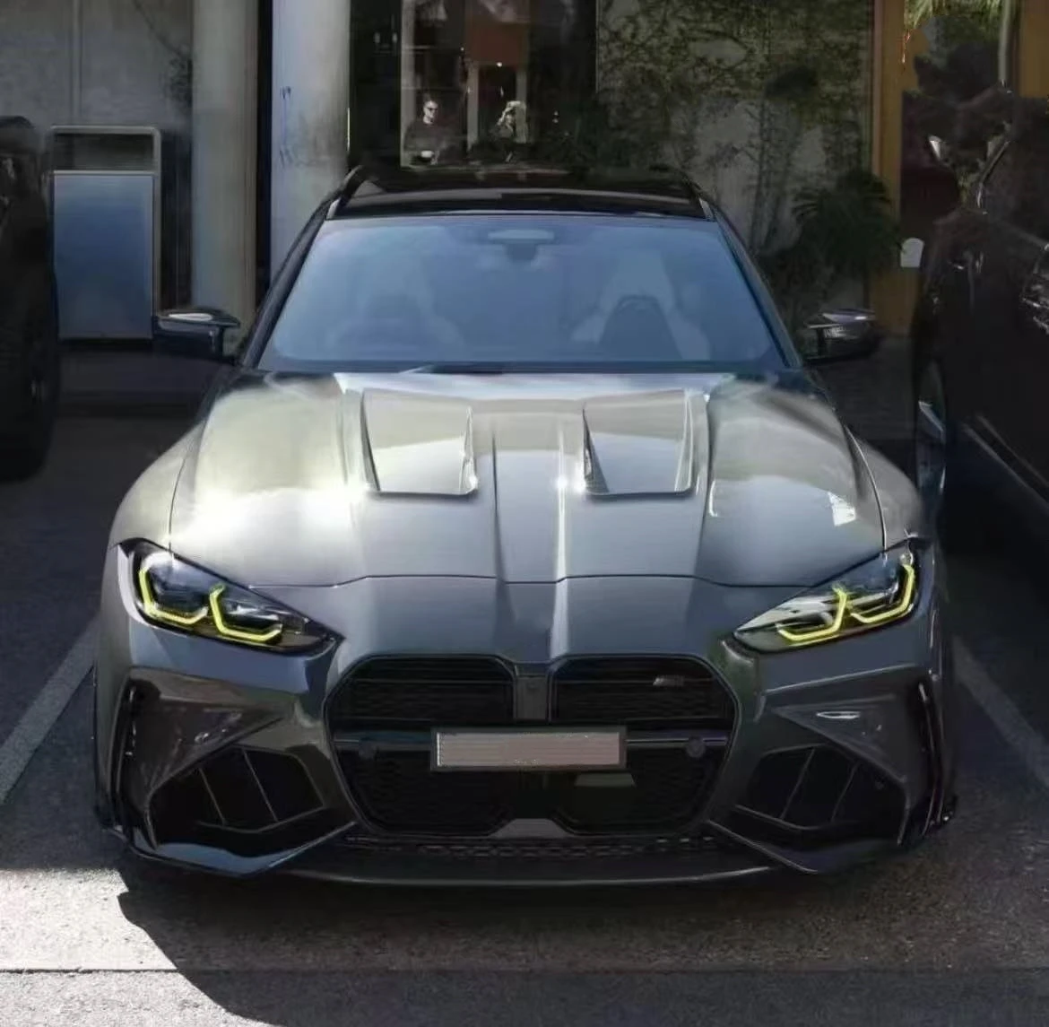 Capó ligero de fibra de carbono seca para BMW G80 G82 M3 M4 - imagen 3