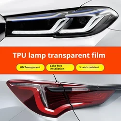 Para KIA EV9 GT-Line 2023 2024, faro Exterior de coche, tinte de lámpara frontal antiarañazos, película protectora de TPU, accesorios de reparación, pegatina