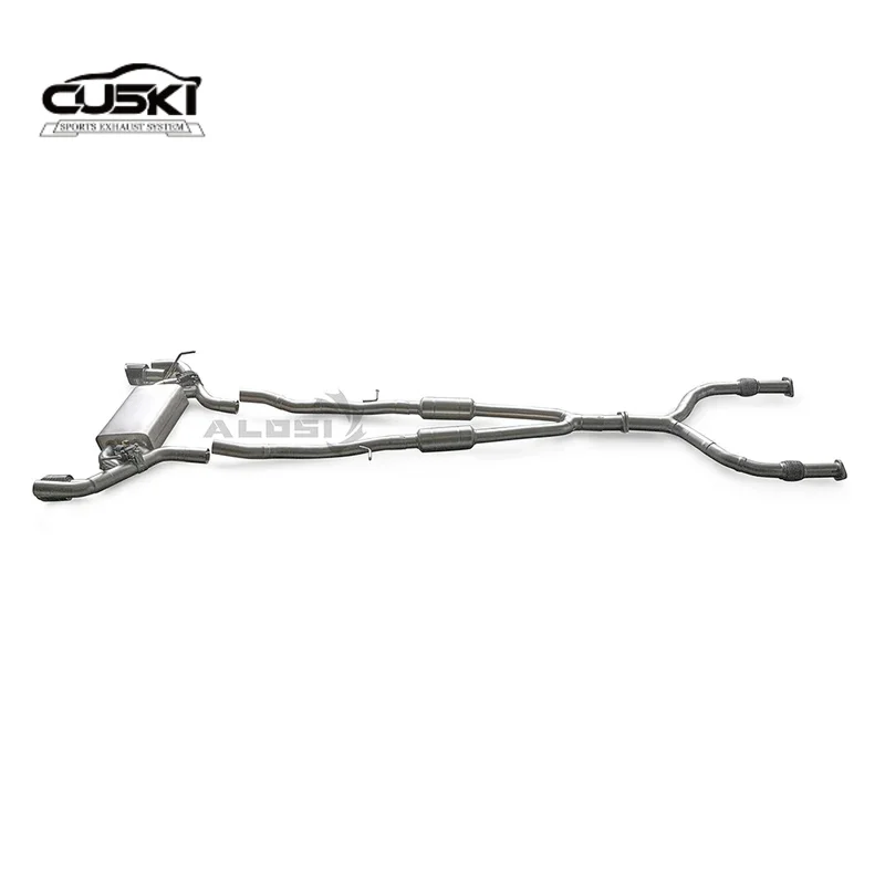 Escape deportivo trasero de acero inoxidable Infiniti Q60 3.0T - imagen 5