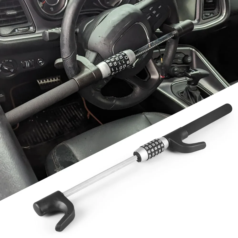 Cerradura de volante con combinación antirobo universal - imagen 2
