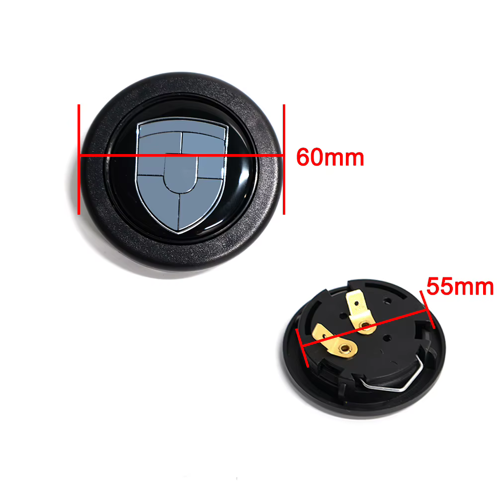 Botón de claxon personalizado para volante de carreras - imagen 2