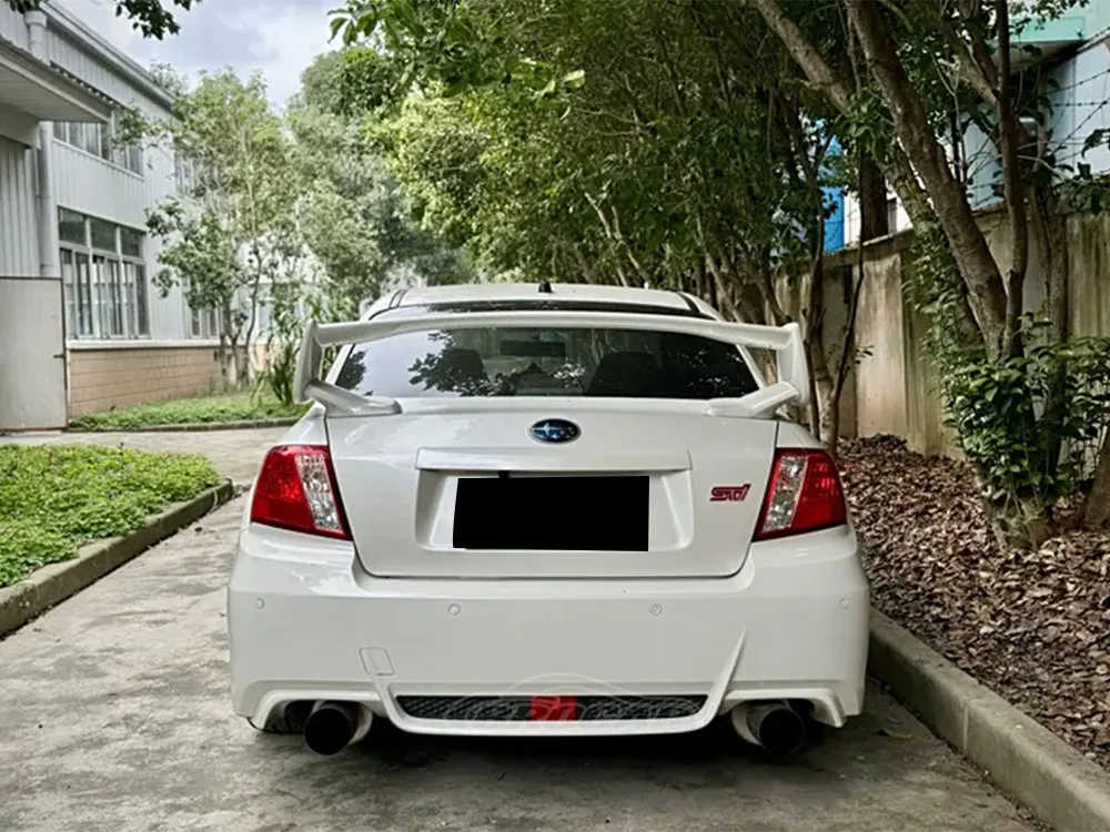 Alerón trasero de ABS negro brillante Subaru Impreza WRX STI - imagen 2