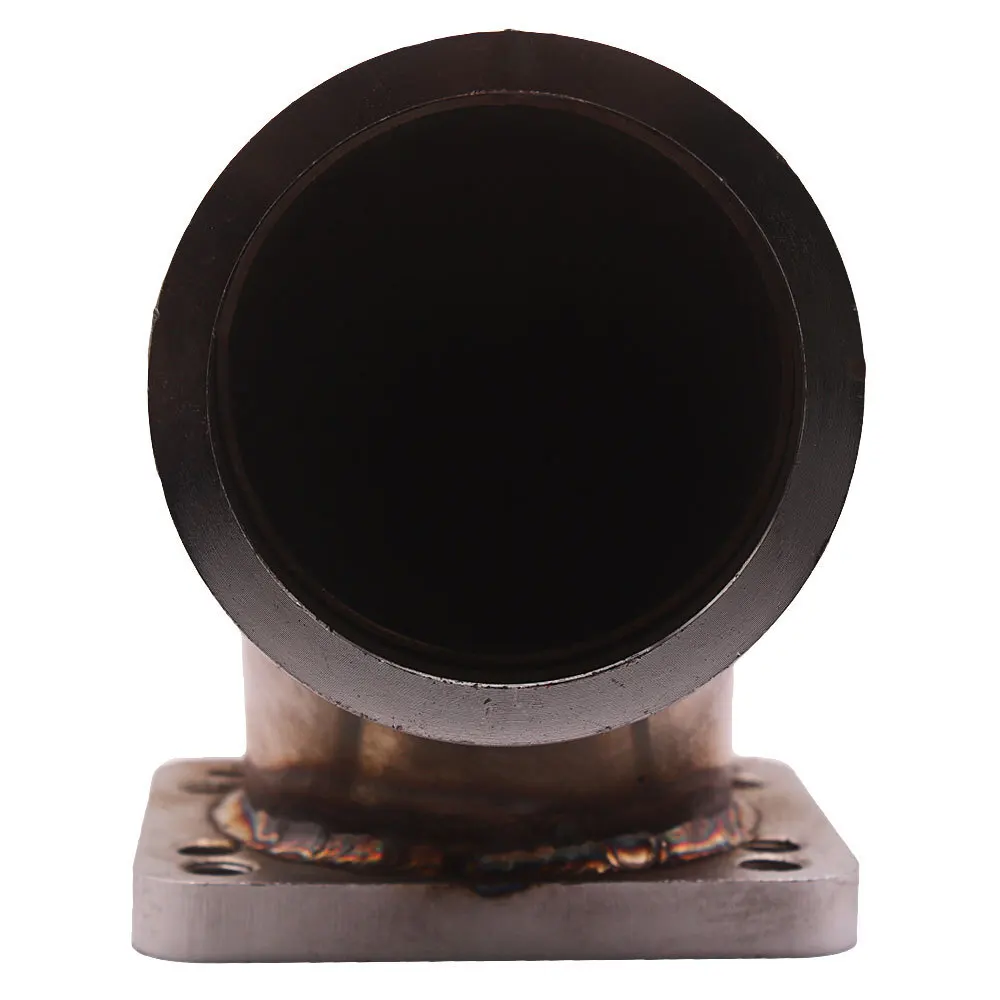 Adaptador V-Band de escape 90° inoxidable – turbo T3/T4 - imagen 3