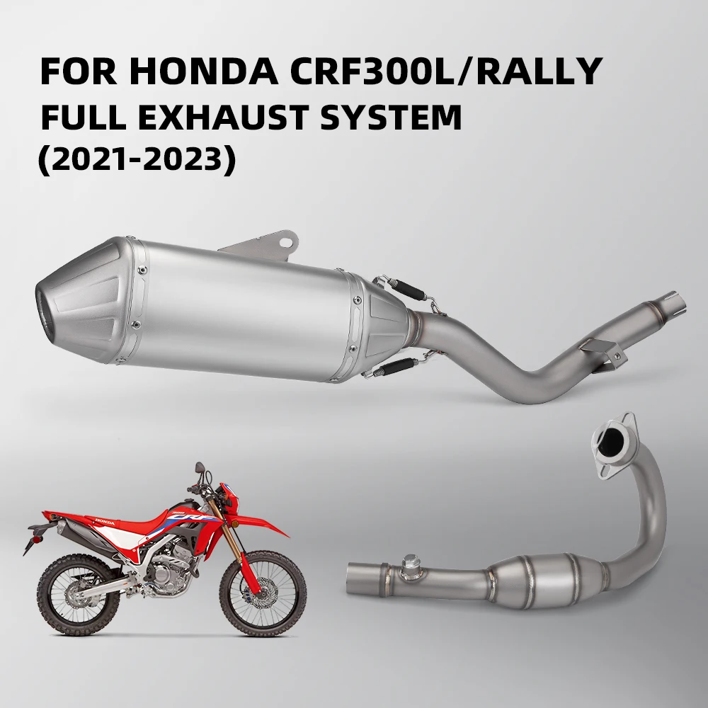Sistema de escape completo para Honda CRF300L y CRF300 Rally
