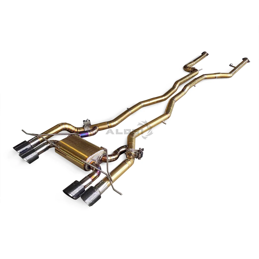 Escape cat-back de titanio con válvulas para BMW M2, M3 y M4 - imagen 4
