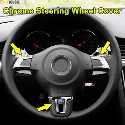 Embellecedor cromado para volante VW Golf VI, Bora, Jetta y Polo
