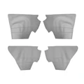 4pcs Gray