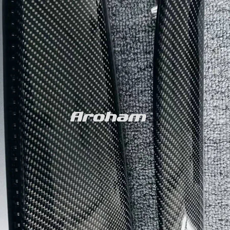 Tira embellecedora fibra de carbono Tesla Model 3 Y LHD 2020-2023 - imagen 3