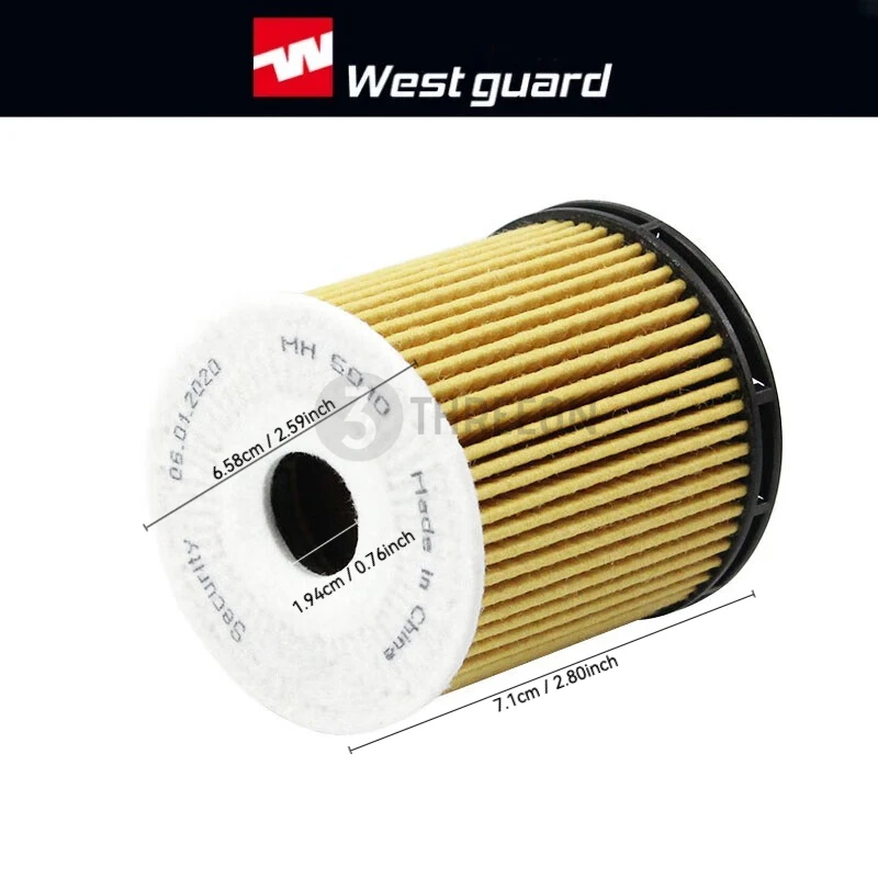 WESTGUARD 26350-2M000 filtro de aceite para Hyundai Kia 1.6 - imagen 3