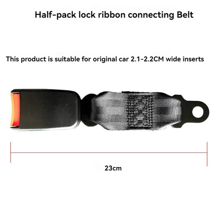 Cinturón de seguridad ajustable de 2 puntos para coche y silla de ruedas - imagen 3