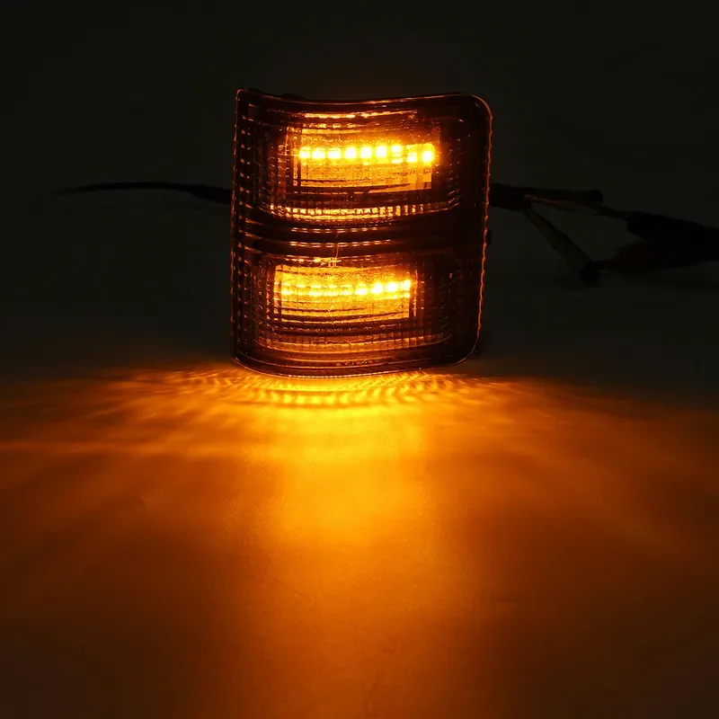 Luces LED espejo lateral direccional Ford F250-F350 2008-2016 - imagen 3