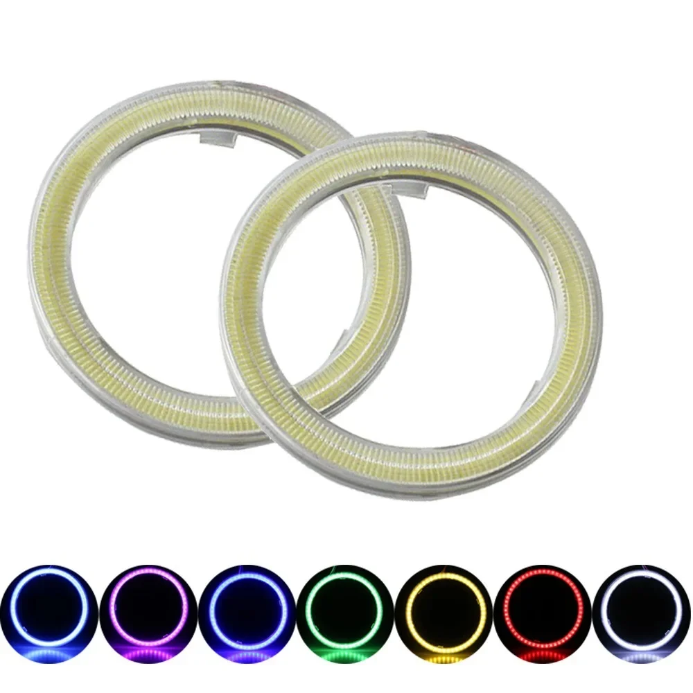 Anillos LED COB ojo de ángel con luz diurna y antiniebla - imagen 2