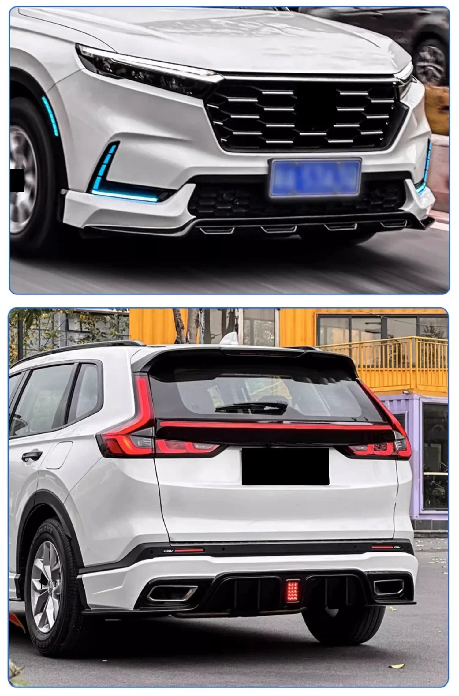 Kit de carrocería Honda CR-V 2023 con faldones y labios - imagen 4