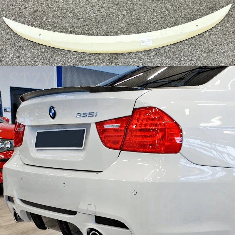 Alérón fibra de carbono estilo MP para BMW Serie 3 E90 2005-2011