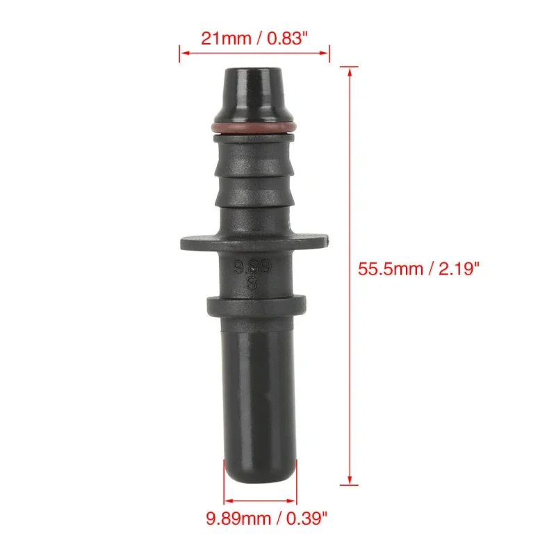 Conector rápido para manguera de combustible de nailon y goma - imagen 4