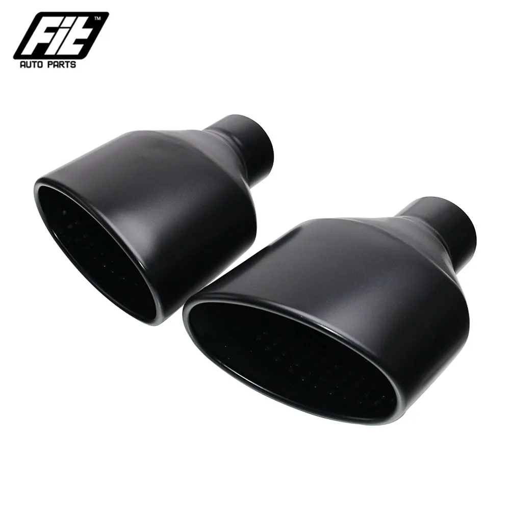 Puntas de escape ovaladas inox 304 de 63 mm para Audi RS3-RS5 - imagen 3